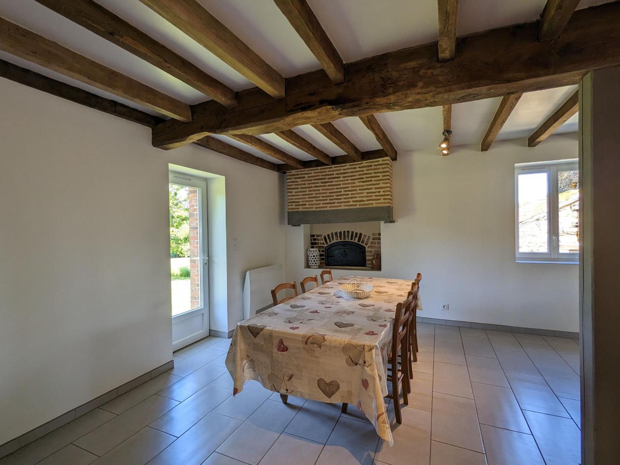 Grande Ferme Renovee Avec Jardin Et Loisirs A Proximite - Fr-1-591-155 Villa Pouligny-Notre-Dame Exterior photo